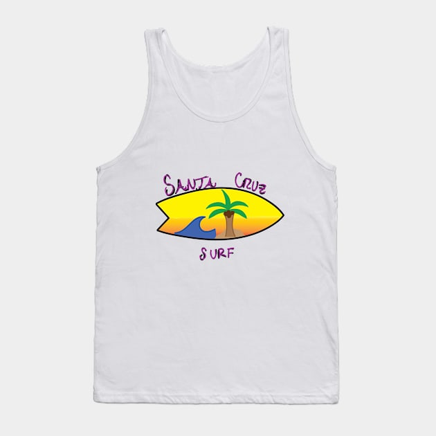 Santa Cruz Surf Tank Top by daniela12